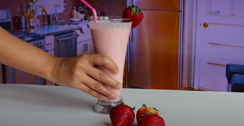 strawberry milkshake recipe