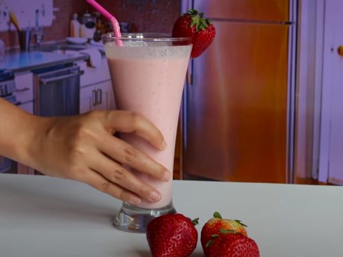 strawberry milkshake recipe