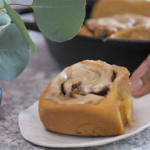 sweet potato pecan cinnamon rolls recipe
