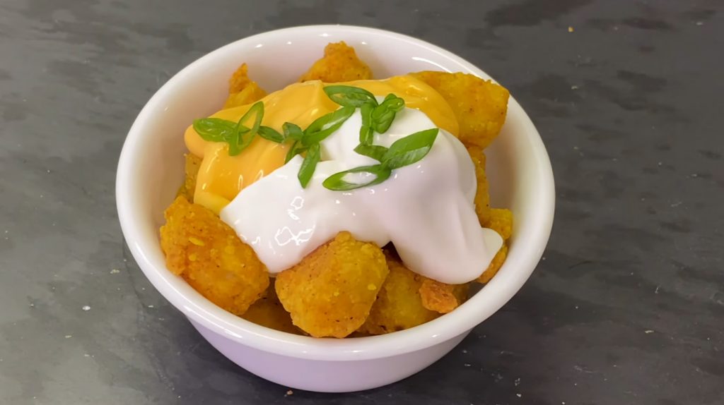 Cheesy Fiesta Potatoes Recipe (Taco Bell Copycat)