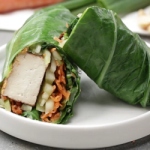 thai tofu collard wraps recipe
