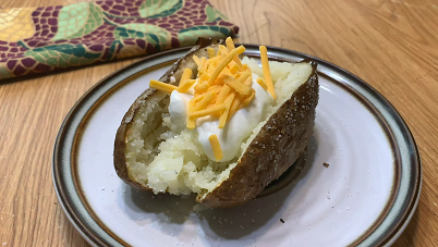 the easiest crockpot baked potatoes recipe