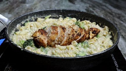 three cheese broccoli alfredo recipe