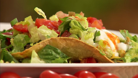 tostadas with tomatillo black bean salsa recipe