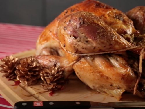 Cranberry Pecan Stuffing Turkey Recipe