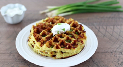 veggie latke waffles recipe