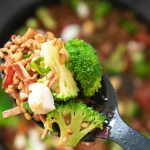 warm broccoli and barley pilaf recipe
