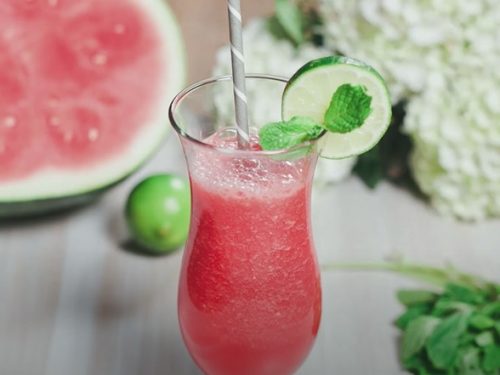 Watermelon Agua Fresca Smoothie Recipe