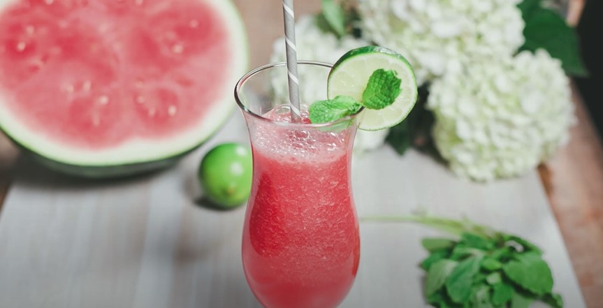 Watermelon Agua Fresca Smoothie Recipe