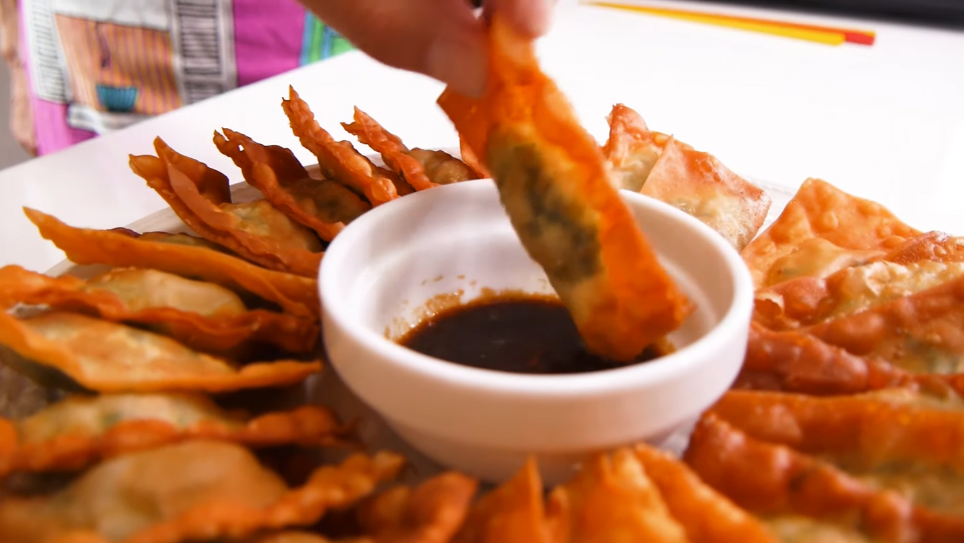 Fried Wonton Strips Recipe
