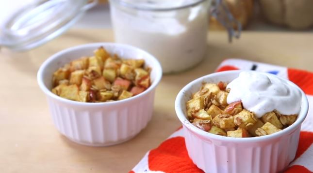 apple cinnamon granola parfaits recipe