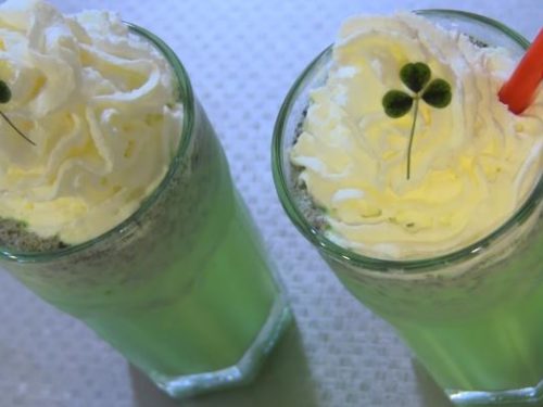 thin mint milkshake recipe