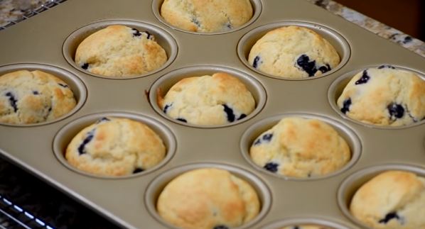 blueberry cornbread muffins recipe