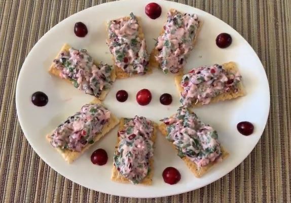 cranberry cream cheese spread recipe