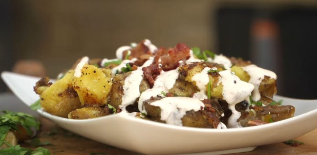 Loaded Smashed Potatoes Recipe