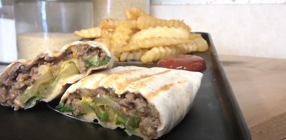 bacon cheeseburger wraps recipe