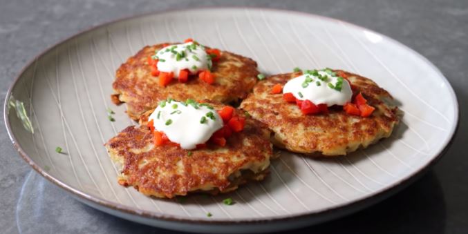 sausage-stuffed potato galette recipe