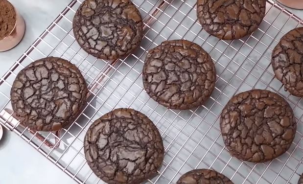 fudgy chocolate brownie cookies recipe