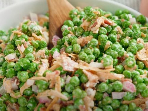 green pea and ham salad recipe