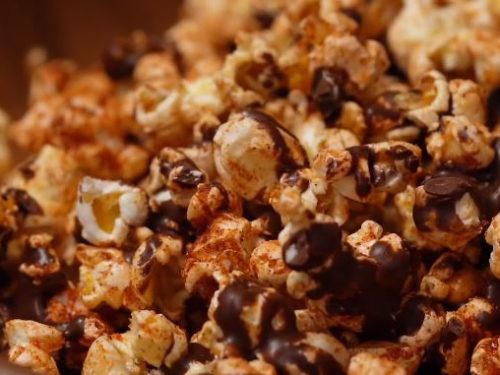 spiced chocolate popcorn recipe