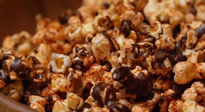 spiced chocolate popcorn recipe