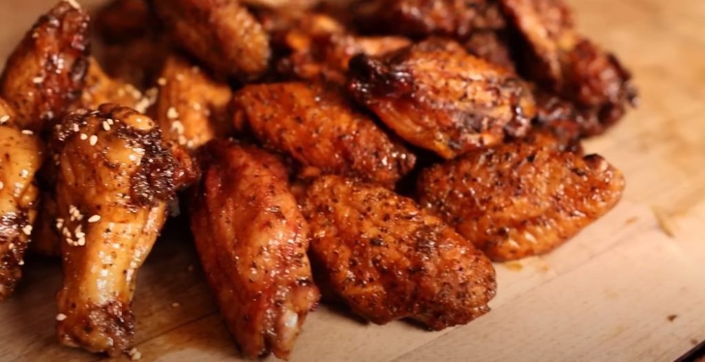 smoked chicken wings recipe