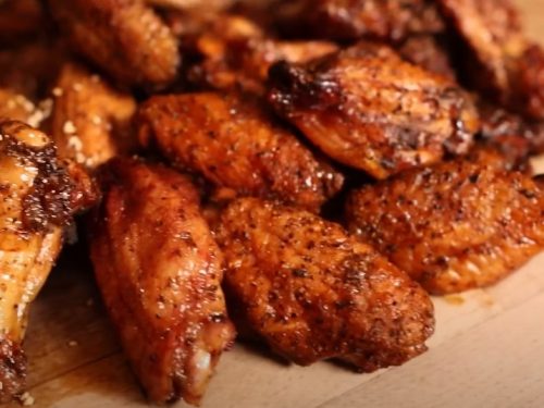 smoked chicken wings recipe
