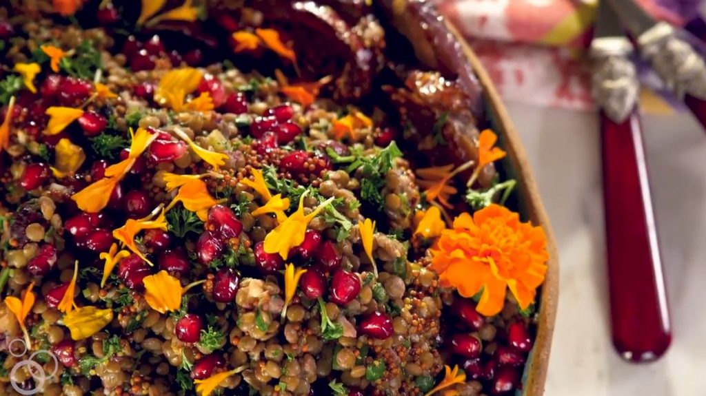 roasted butternut squash and lentil salad recipe