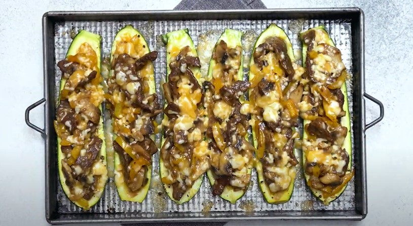 philly cheese steak zucchini boats recipe