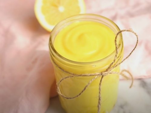 honey-lemon curd with creme fraiche recipe