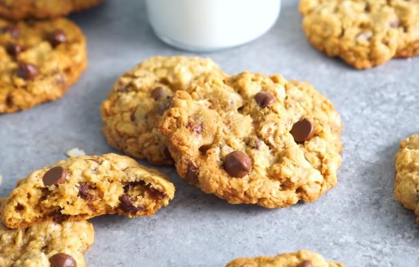 chocolate chip oatmeal cookies recipe