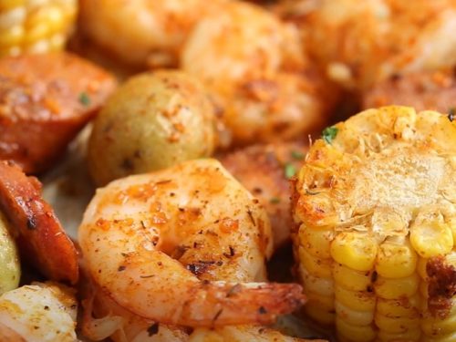 sheet pan shrimp boil recipe