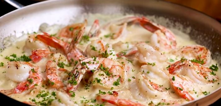 creamy parmesan and spinach shrimp recipe