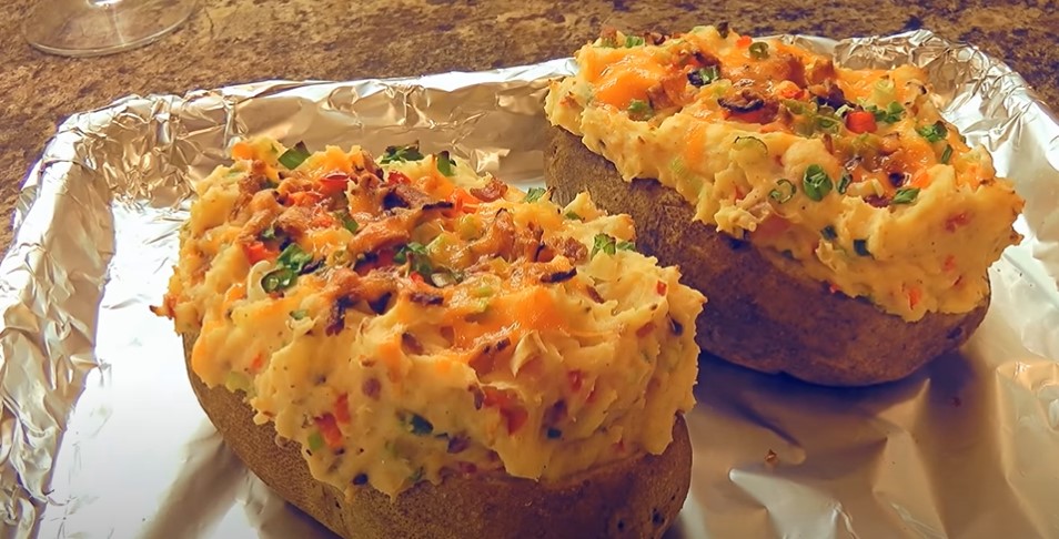 loaded twice baked potatoes recipe