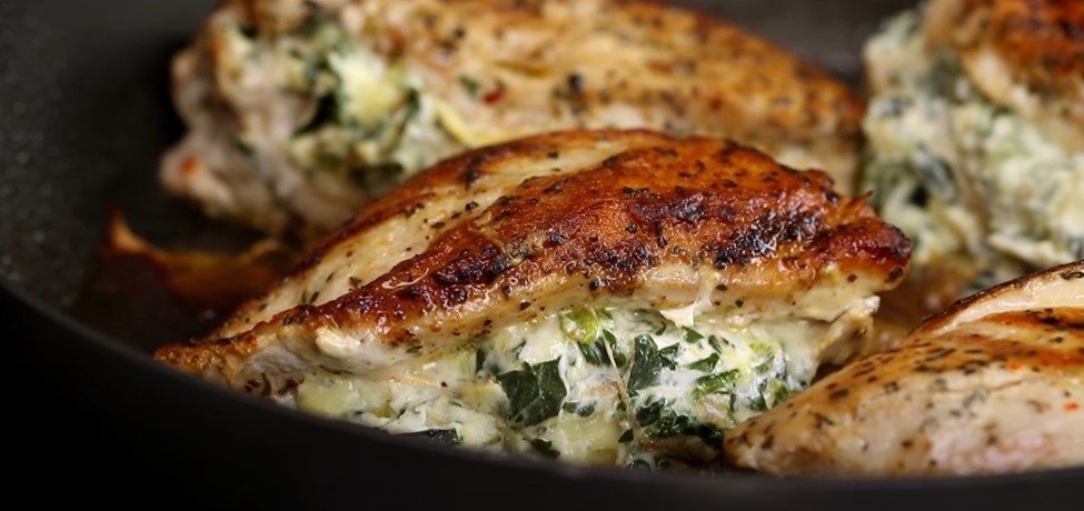 spinach artichoke chicken thighs recipe