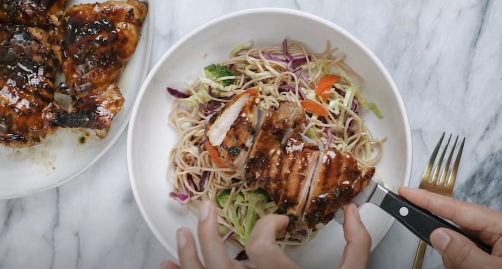 asian-inspired grilled chicken recipe