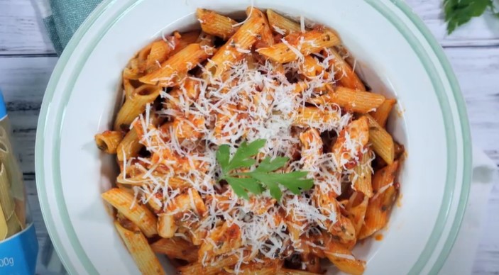 penne tricolore recipe