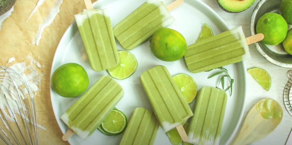 avocado coconut popsicles recipe