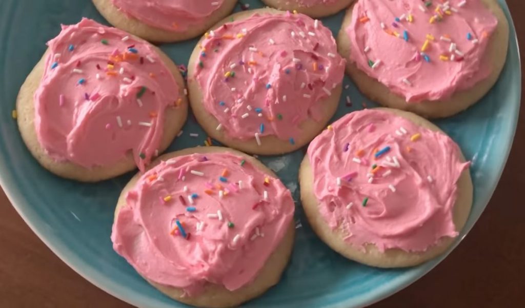 soft frosted sugar cookies recipe