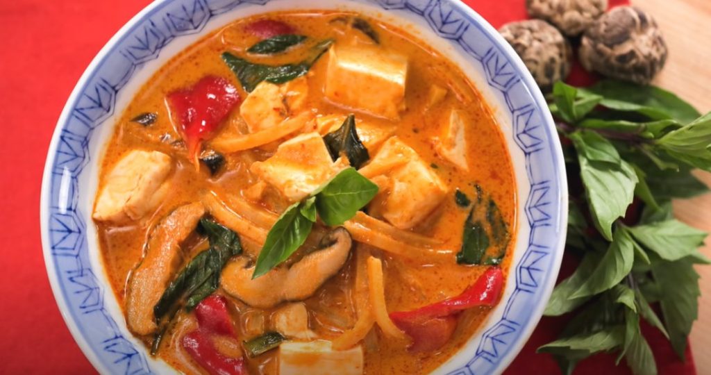 thai red curry with vegetables recipe