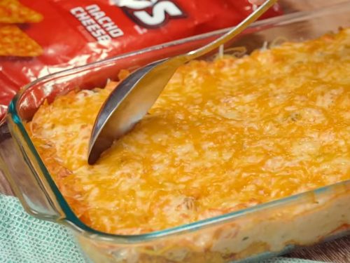 cheesy doritos casserole recipe