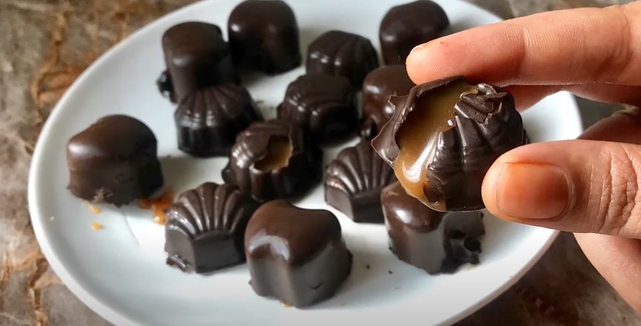 chocolate covered caramels recipe