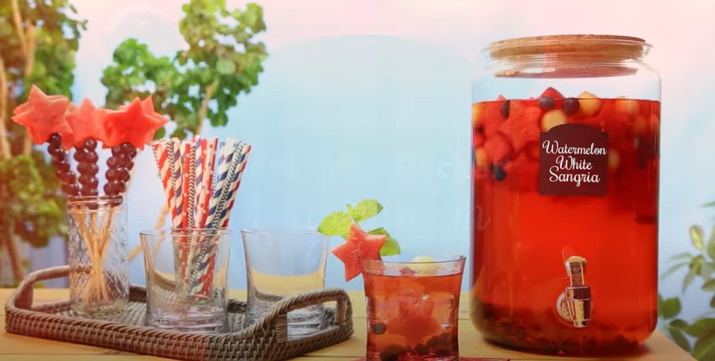 watermelon white sangria recipe