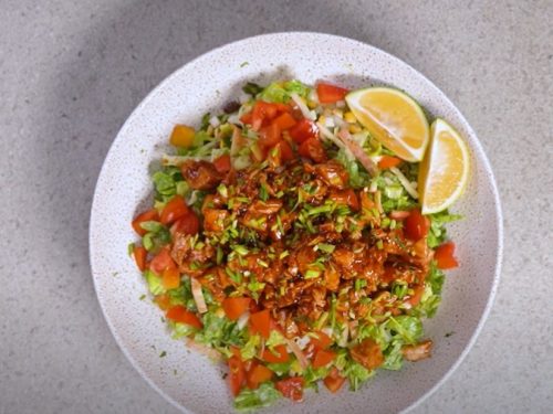 chopped salad with chicken recipe