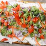 veggie pizza with ranch sauce recipe
