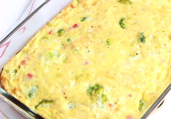 eggy veggie bake recipe