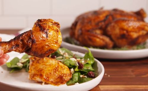 rotisserie-style slow cooker chicken recipe
