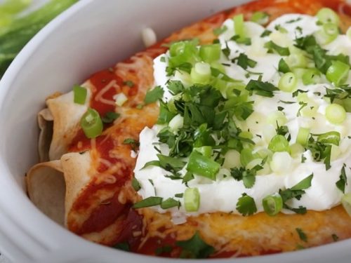 cheesy zucchini enchiladas recipe
