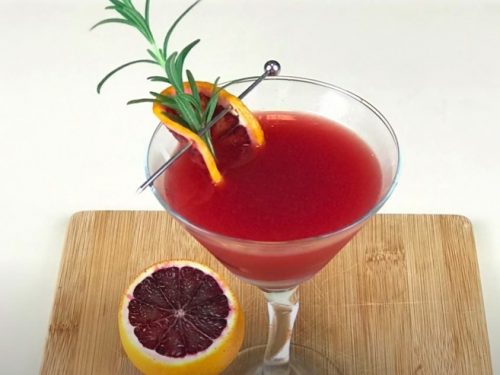 blood orange martini recipe
