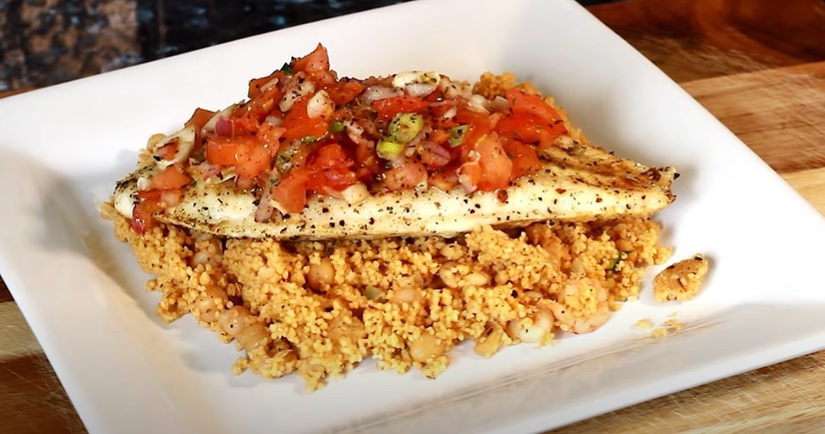 sea-bass couscous recipe